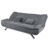 Grey 3 Seater Sofas Settee Corner Double Sleeper Sofa Bed Recliner Couch Sofabed