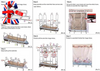 Extra Large Wardrobe Storage Closet Portable Organizer Shelves Rack , F