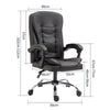 Executive Office Chair Swivel Recliner Computer Desk Chair Gas Lift Task Chair