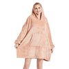 Hoodie Blanket Reversible Oversized Ultra Plush Sherpa Giant Hooded Sweatshirt