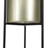 2x Gold Metal Plant Pot Stand Holder Indoor Garden Decor Flower Planter Display