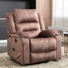 Electric Power Lift Recliner Chair Sofa Power Armchair Heated Massage Brown