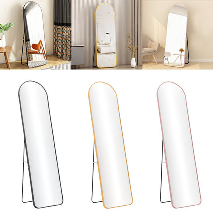 Arch Free Standing Full Length Bedroom Mirror Tilting Floor Mirrors 150cmx40cm