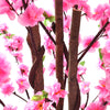 5FT/150cm Artificial Cherry Peach Blossom Tree Flower Plant Wedding Garden Decor