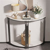 Modern Accent Console Table Coffee Telephone Side Table Narrow Marble Display