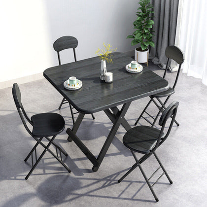 2/4 Seater Folding Table & Chairs Set Dinner Laptop Picnic Tea Hobby Craft Desk