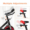 Exercise Bike Indoor Stationary Cycling Bike with LCD Monitor and Cup Holder