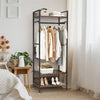 Heavy Duty Closet Organizer Freestanding Clothes Rail Racks for Bedroom Laundry