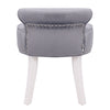 Velvet Dressing Table Stool Bedroom Vanity Makeup Stool Bedroom Chair Piano Seat