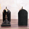 Set of 2 Bookends Vintage World Globe Design Home Office Book Holder Ornament