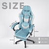 Computer Gaming Chair Ergonomic Executive Massage 160° Recliner Footrest Office
