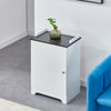 Storage Cabinet w/ Door & Storage Shelf Side Table Cupboard Bathroom Living Room