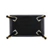 Vintage Velvet Pouffe Stool Footstool Living Room Foot Rest Stool Vanity Chair