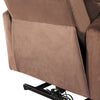 Electric Power Lift Recliner Armchair Sofa Reclining Chair for Elderly Brown BT