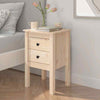 1/2x Solid Wood Pine Bedside Cabinet Side Table Furniture Multi Colours