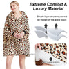Hoodie Blanket Reversible Oversized Ultra Plush Sherpa Giant Hooded Sweatshirt