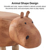 Upholstered Animal Shaped Ottoman Ride-on Footrest Stool Rest Seat TOY Kids New