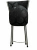 Meta Folding Dining Table with 4 Artificial Faux Leather Padded Chairs Set