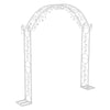 Extra Large Arch Wedding Backdrop Stand Metal Garden Arbor Shelf w/ Stable Base