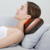 Electric Lumbar Neck Back Massage Pillow Massager 16 Kneading Cushion Heat Home