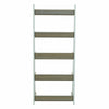 5 Tier Shelf Unit Ladder Shelf Bookshelf Plant Stand Metal Structure Grey Oak