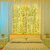 LED Solar Powered Ivy Fairy String Lights Garden Outdoor Leave Wall Fence Lights