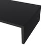 Monitor Stand Black TV Laptop Computer Riser Desktop Home Office Keyboard Shelf