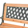 Antique-design Garden Metal Bench Seat Outdoor Decorative Cast Iron Park Chairs