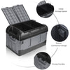 45L Collapsible Car Trunk Storage Box 60kg/132.28Ib Load Organizer High Cover