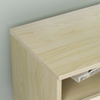 Bedside Table With Drawer Nightstand Storage Furniture Wooden Cabinets Bedroom