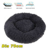 Pet Dog Cat Calming Bed Comfy Shag Warm Fluffy Nesting Bed Mattress Fur Pad