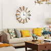 3D Large Mirror Surface Wall Clock Modern DIY Hanging Office Home Shop Art Decor