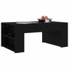 Wooden Coffee Tea Table Modern W/Side Shelf Storage Living Room Home Furniture