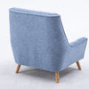 Retro/Vintage Tub Accent Chair Upholstered Padded Armchair Lounge Fabric Sofa UK
