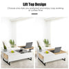 110cm Lift Top Coffee Table Modern Wooden Lift Top Dining Table Hidden Storage