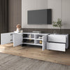 TV Stand Cabinet Unit Modern High Gloss 190cm with 3 doors and 2 drawers NS