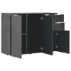 Modern Sideboard High Gloss Cabinet Storage Unit Chest Cupboard Home Furniture