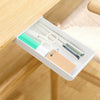 Self Stick Pencil Tray Drawer Desk Table Storage Organizer Box Under Desk Stand