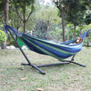 Heavy Duty Hammock w/ Steel Stand Outdoor Patio Garden Lounger Swing Chair Seat