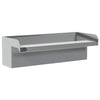 20/30/60cm Stainless Steel Spillway Waterfall Water Blade Koi Pond Weir Cascade