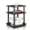 Furinno 15095CC/GY Turn-N-Tube Easy Assembly Multipurpose Shelf, Espresso
