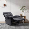 New Recliner Chair Armchair Cinema Sofa PU Leather Lounge Chair Multi Adjustable