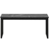 Industrial Wooden Dining Table Set 2 Bench Home Kitchen Furniture Patio Outdoor
