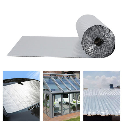 Silver Multi-purpose Double Aluminium Warm Barrier Shed Bubble Insulation Wall