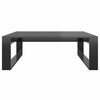 Coffee Table High Gloss Black 100x100x35cm Chipboard Living Room Quality Unit