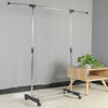 Garment Rack Single Adjustable Portable Clothes Rail Hanging Storage Rail Stand