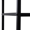 Industrial Style TV Stand Cabinet w/ Storage&2 Shelves Metal Frame Living Room