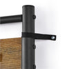 Coat Stand Shoe Rack with Shelves & Movable Hooks Storage Hall Entryway Bedroom