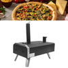 12in Outdoor Garden Pizza Oven Charcoal BBQ Grill Freestanding w/ Chimney UK