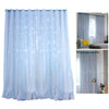 Star Blackout Window Curtains Hollow Thermal Insulated Home Bedroom Living Room
